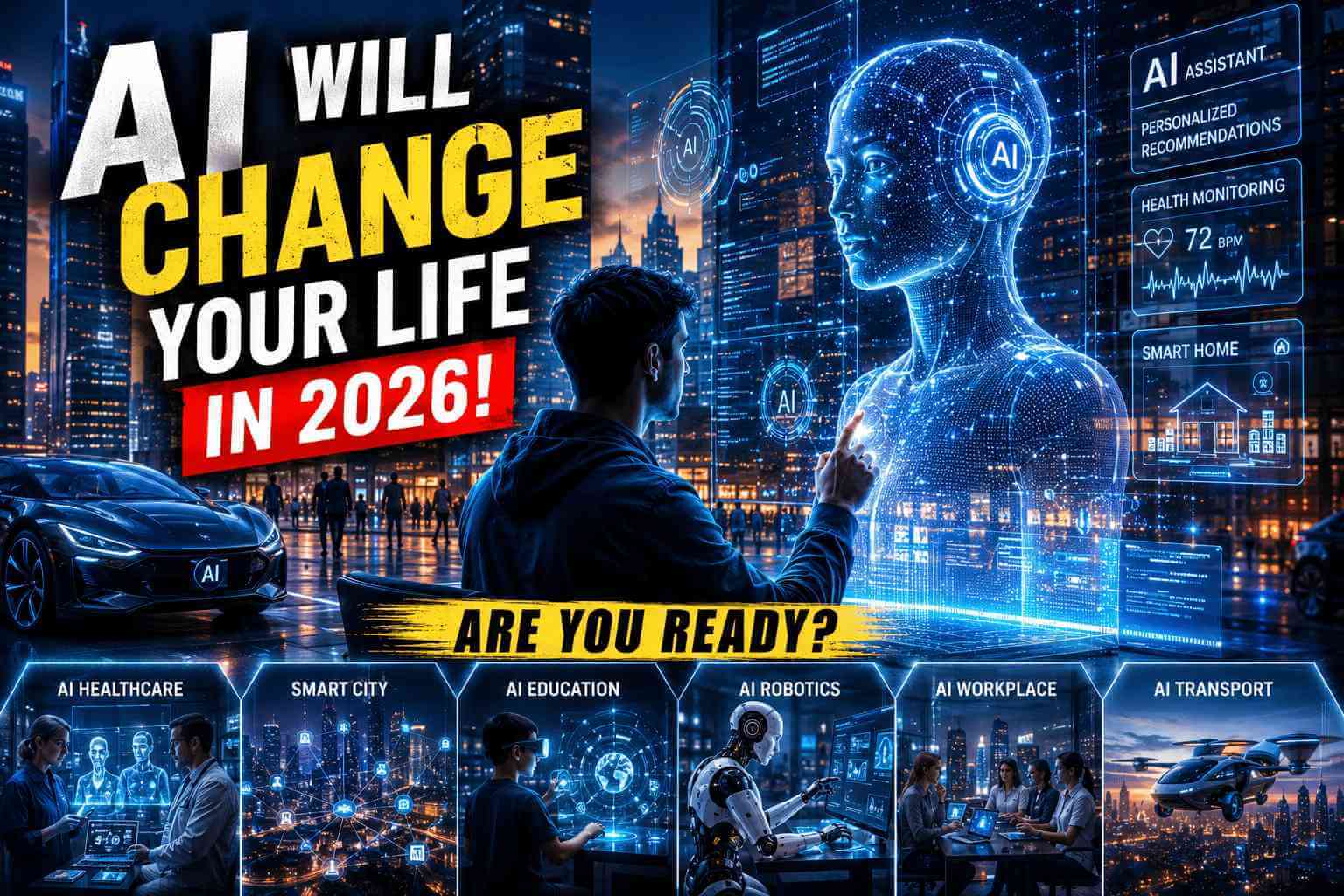 How AI Is Changing Daily Life in the US and UK in 2026