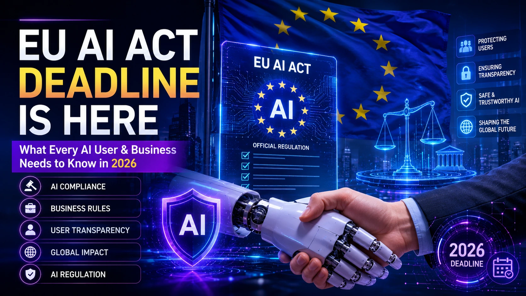 EU AI Act Deadline Is Here — What Changes for Users and Businesses